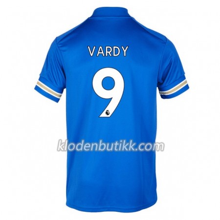 Leicester City Jamie Vardy 9 Hjemme Fotballdrakt 2020-2021 Kortermet